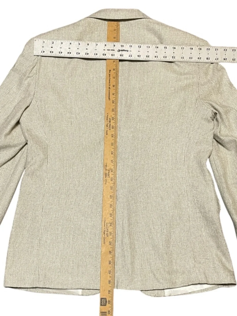 Men's Stanley Blacker 100% Silk Yarn Lightweight Blazer Sport Coat Beige 42R